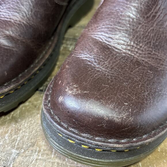 Dr Martens Orson Slip On Shoes Mens 8 Brown Leather Air Cushion Comfort main image 11